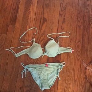 Victoria’s Secret mint green bikini